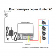 Контроллер HUNTER XC-601-E 6 зон уличный с трансформатором