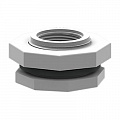 Фитинг для ёмкости 2 1/2 (63 мм) белый