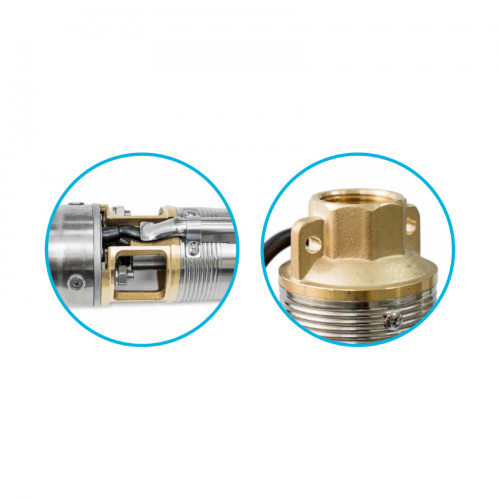 Насос погружной скважный UNIPUMP ECO-5-75 (2,2кВт, 9атм (150л-мин) м3/час,н-96 м, провод 1м, d=1 1/4")